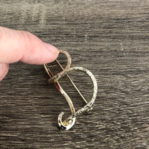 Vtg Letter B Brooch - Picture 11 of 12